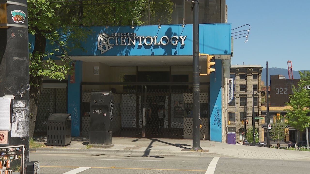 default-259 Church of Scientology building in Vancouver on West Hastings Street near Homer Street.